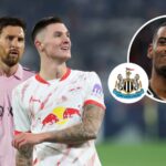Messi, Sesko v krátkom zozname výmeny Newcastle, pohyby „sa odohráva“ s červenou farbou