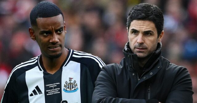 Mikel Arteta pošle správu prenosu arzenálu, keď vyhlásenie Alexander Isak hovorí veľa


