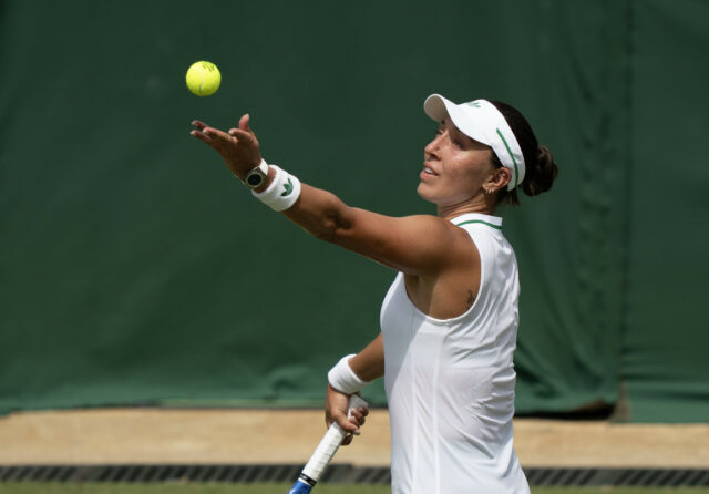 Modlitby nalievanie pre tenisové hviezdy žien Jessica Pegula

