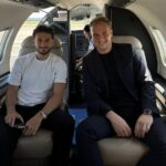 Hráč keltského krídla Nicolas Kuhn (vľavo) a agent Fabian Dingler, špeciálny Jeet pre Taliansko