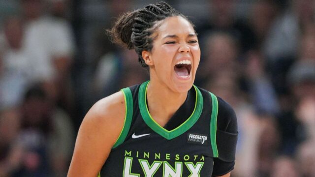 Napheesa Collier, Lynx Crush Aces, vyhrajte 14. miesto doma

