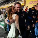 Šéf Sacred Red Bull Christian Horner a jeho bývalá korenistá dcéra sa pripojili k Oasisovej Wembley Show v stredu v stredu v stredu
