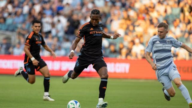 New York City FC presadzuje Sporting KC, ale môže byť spokojný s remízou

