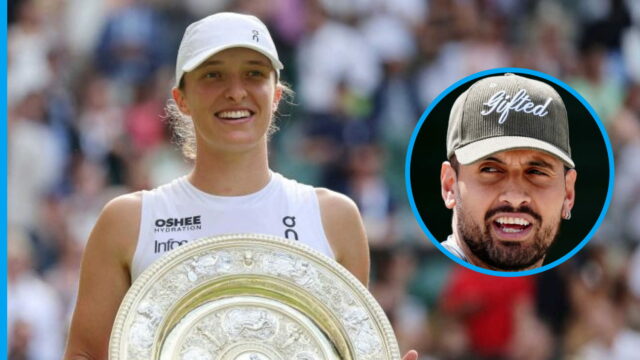 Nick Kyrgios, napriek minulej kritike, vydáva IgA Swiak Wimbledonov úsudok

