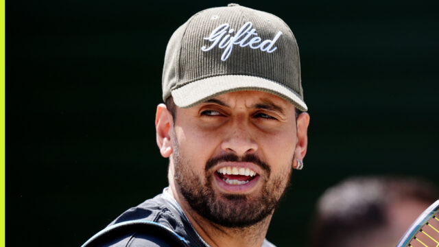 Nick Kyrgios odmietol prístup k konfrontácii Wimbledona v bezpečnostnej konfrontácii

