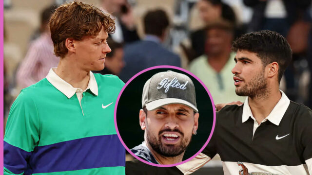 Nick Kyrgios 'tím Jannik Sinner' ako „Carlos Alcaraz Girls miluje dievčatá“

