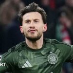 Nicholas Kuhn playing for Celtic