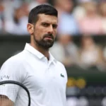 Novak Djokovic passes Roger Federer's legendary Wimbledon record image