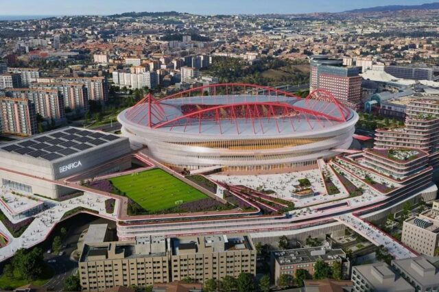 Benfica dúfa, že rozšíri kapacitu Estadio da Luz na 120 000 fanúšikov