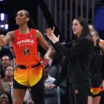 WNBA: Tím Clarkis Celý tím Star Game Team Collier