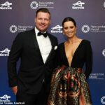 Sam Groth bude mať rozvrh vzťahov so svojou manželkou Brittagne (na obrázku spolu) ho zacielil na zameranie jeho politických súperov