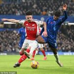 Arsenal súhlasil s Chelsea s 52 miliónmi GBP na podpísanie anglických krídel na podpísanie anglických krídel