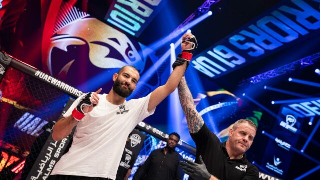 Omran Chaaban pripravený na volanie UFC po víťazstve TKO v Spojených usa Warriors 61

