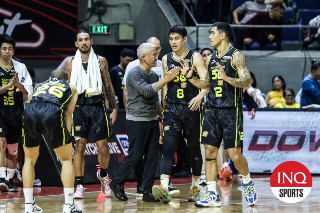 TNT Tropang 5G during Game 5 of the PBA Philippine Cup Finals against San Miguel Beermen