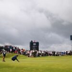 Pamiatky a zvuky z druhého kola Open Championship