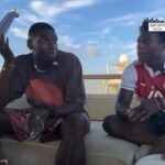 Paul Pogba (vľavo) povedal Ishowpeedovi, že premýšľa o ťahu Marcusa Rashforda Barcelona