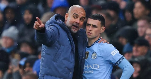 Phil Foden a Pep Guardiola si myslia, že to isté asi 60 miliónov libier Tottenham

