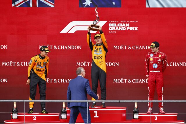 Oscar Piastri F1 Belgian Grand Prix
