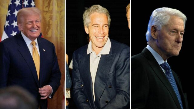 Jeffrey a prezident Trump v Mar-Alago (obrázok cez Getty)