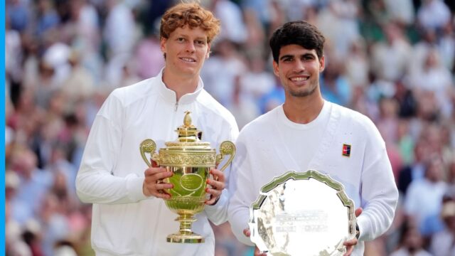 Po porážke Carlosa Alcaraza, Jannik Sinner Wimbledon Legenda v legende s veľkými cenami peňazí

