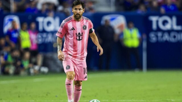 Podľa neúspechu Cincyho je Inter Miami Lionel Messi proti Red Bulls s tvárou Lionel Messi

