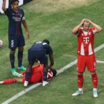 Poškodenie Musiala: Bayern záložník má vážne zranenia členkov po zrážke s Donnarummou na majstrovstvách sveta v klube VS PSG Club.