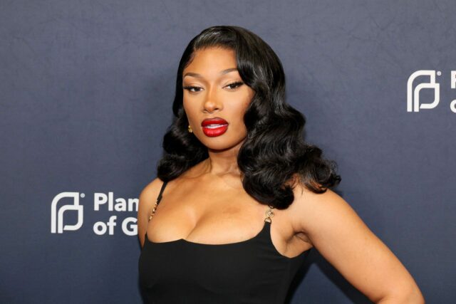 Megan na American Music Awards 2019 - Príchod (obrázok cez Getty)