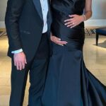 GWS Giant Star Stephen Coniglio (na obrázku so ženou Rebecca) teraz prisahá injekciami Botox po odporúčaní dvojitého medailistu Brownlow Nat Fyfe