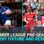 Predbežné sezónne svietidlá a výsledky každého klubu Premier League