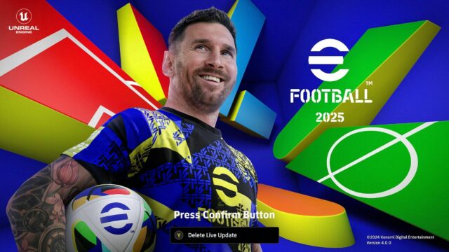 Konami oznámil veľkú aktualizáciu efootball v polovici -augusta 2025 s e -mailom do hry (obrázok cez Konami)