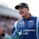 Brad Keselowski, vodič 6. Solomon Plumbing Ford, na North Wilkesboro Speedway 18. mája 2025 - Zdroj: Getty