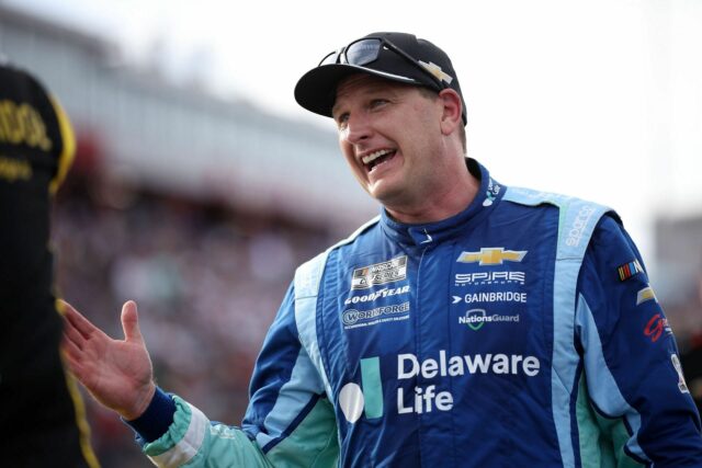 Brad Keselowski, vodič 6. Solomon Plumbing Ford, na North Wilkesboro Speedway 18. mája 2025 - Zdroj: Getty