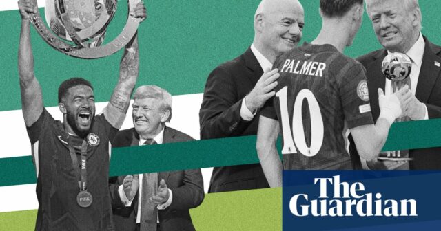 Trump Front a Chelsea Trophy výťah na Majstrovstvách sveta v klube - Video