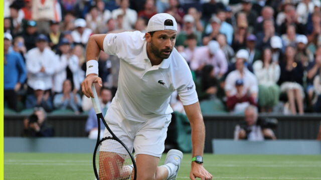 Problém Grigor Dimitrov mal šťastie, Jannik Sinner Wimbledon

