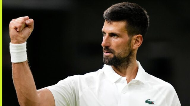 Protivník Wimbledon Novak Djokovic robí úžasnú interpretáciu o nádherných nádeje Slam.

