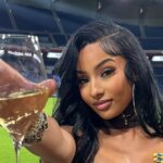 Rencontrez le `` bon ami '' Rubi Rose de Noni Madueke - Star du rap chaud qui azenal cible les appels vidéo