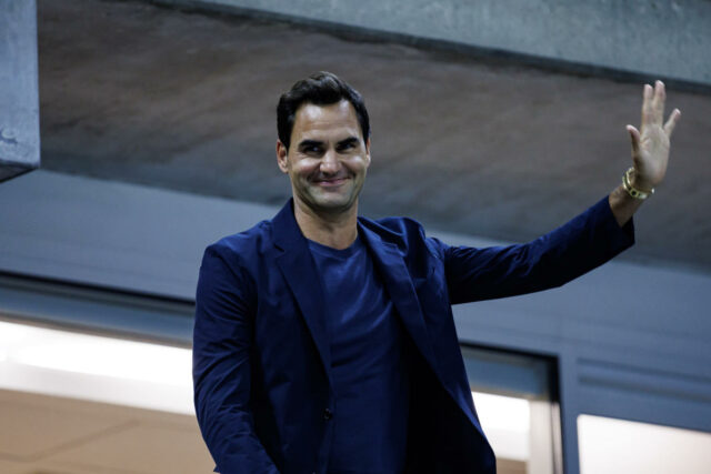 Roger Federer sa objavil vo Wimbledone


