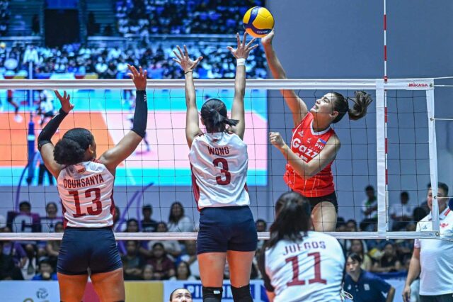 Myla Pablo Petro Gazz Angels PVL na prehliadke