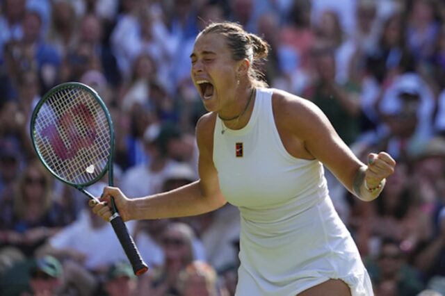 Aryna Sabalenka umožňuje každému vedieť, čo znamenalo víťazstvo.