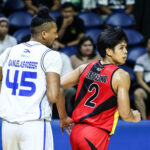 Don Trollano de San Miguel Bemenmen počas zápasu 2 PBA Philipine Cupu proti TNT TNT TNT TNT tropang 5G.