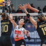 Erika Santos (napravo) účtuje 30 kariéru v kariére. —PVL obrázky