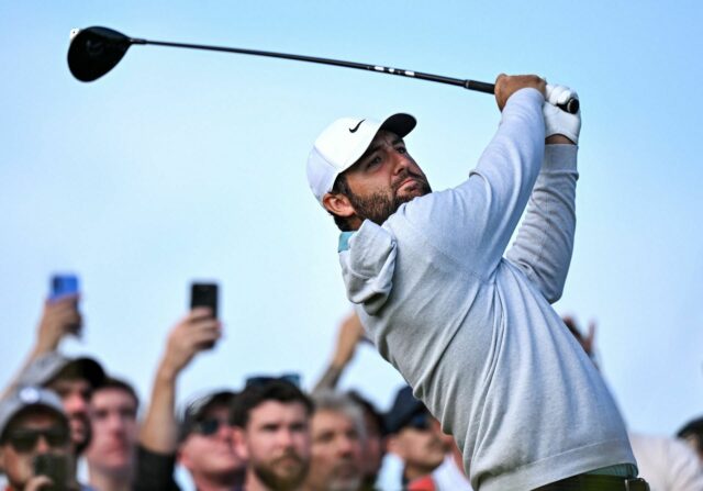Scottie Scheffler vkladá s 693k sledovateľom Instagramu s 693k

