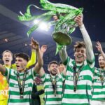 Celtic lift the Scottish League Cup in December