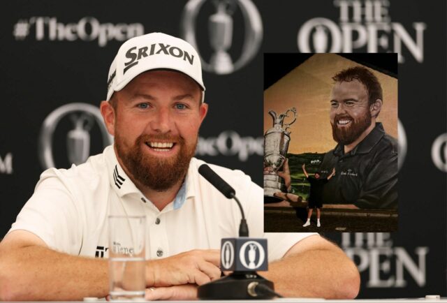 Shane Lowry uvažuje o kráľovskej nástennej maľbe retrustu: „Nemyslel som si, že som zvečnený“

