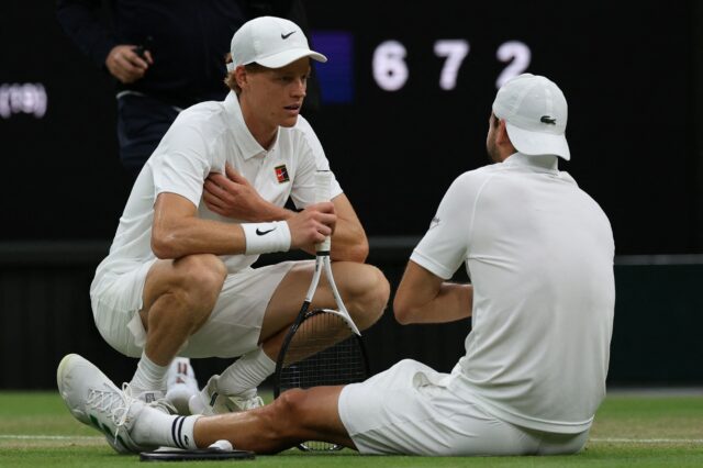 Jannik Sinner Grigor Dimitrov Wimbledon
