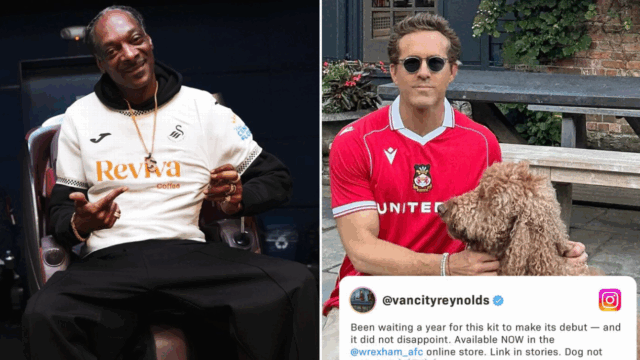 Snoop Dogg pomáha Swansea vziať pop vo Wrexhame spustením súprav

