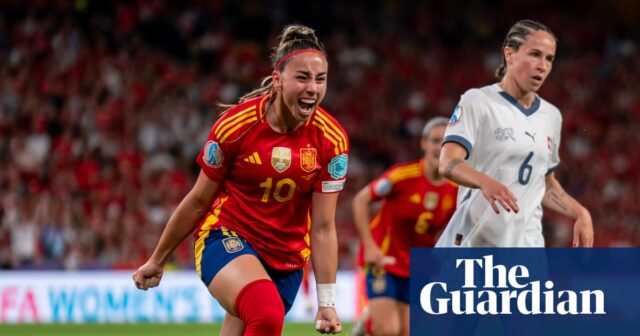 Španielsko vidí tvrdohlavo, aby dosiahol Švajčiarsko, aby dosiahol polkruh, napriek dvom zmeškaným pokutom | Dámske Euro 2025

