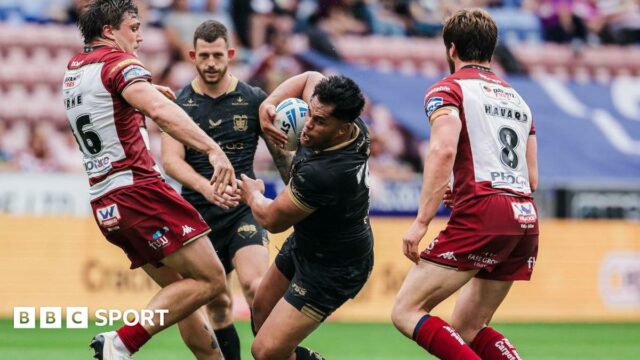 Forward Herman Ese'ese piles pressure on Wigan in Hull FC win 