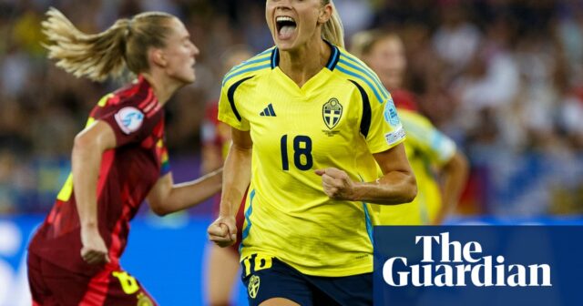 Švédsko, ktoré platí Nemecko s hádzačkou Carlotty Wamserovej, aby vyhral skupinu Euro 2025 | Dámske Euro 2025

