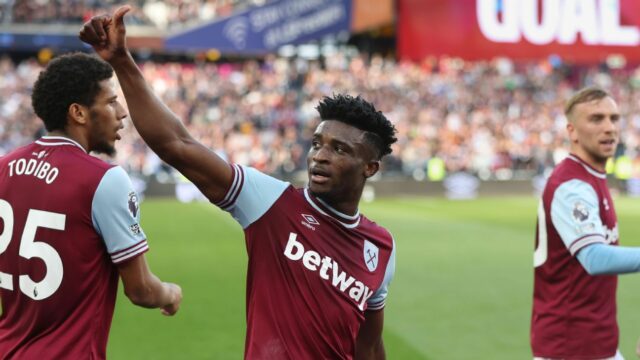 Tottenham súhlasí s 55 miliónmi GBP na presun do Mohamed Kudus West Ham - zdroj

